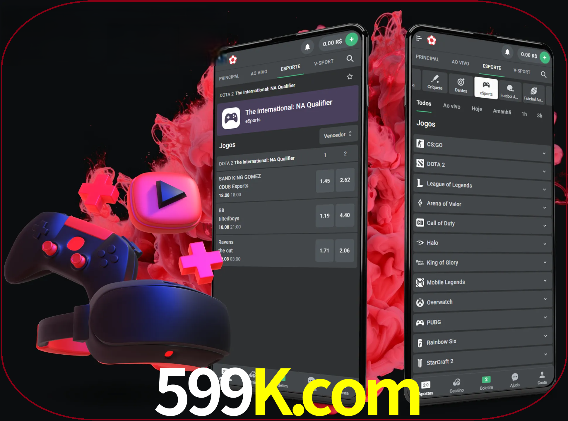 Para ter a aplicação móvel 599k no seu smartphone, basta descarregar o ficheiro apk e seguir as instruções.