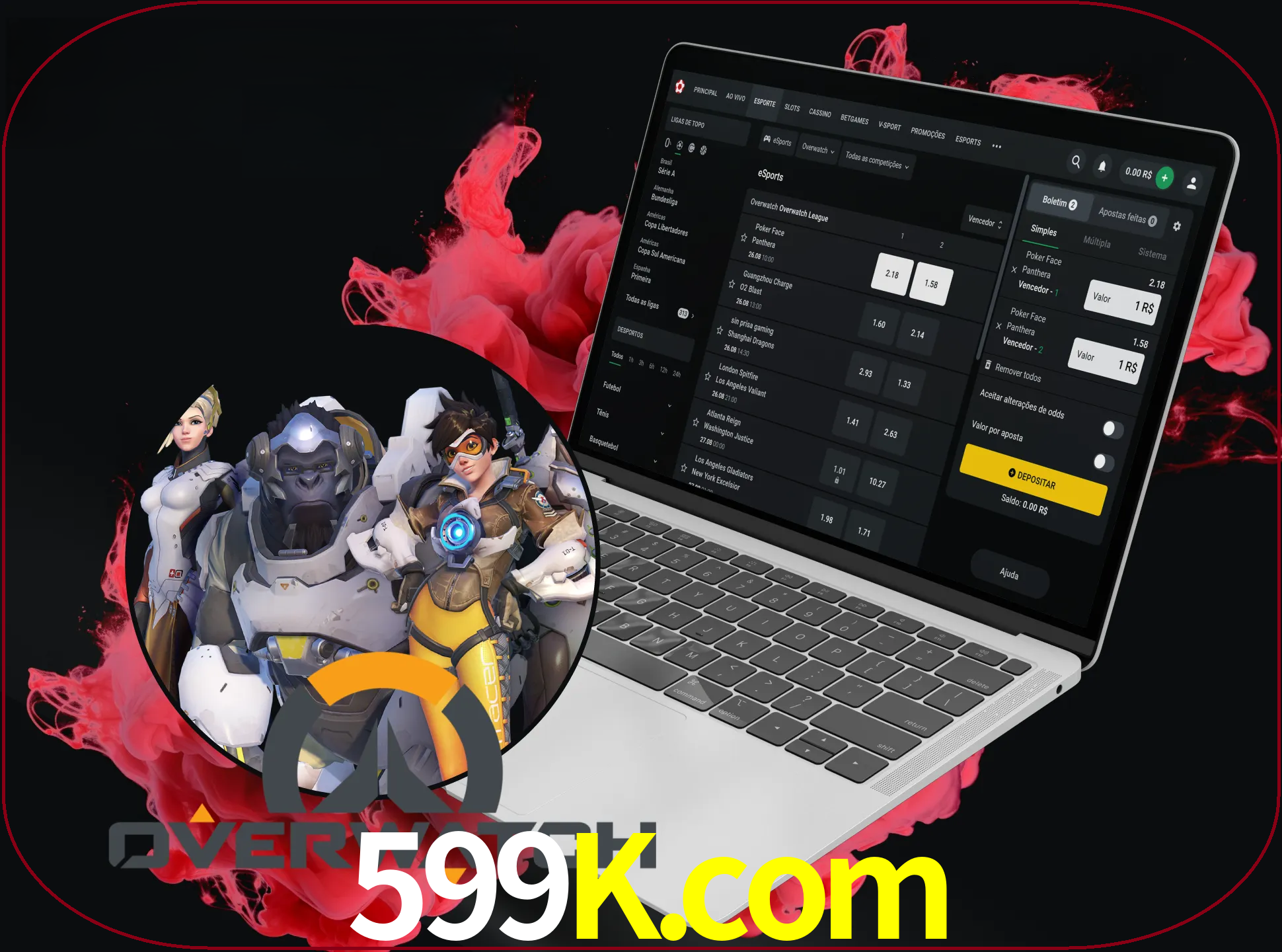 Os fãs deste fantástico jogo apreciarão a abundância de jogos e podem também ganhar dinheiro real apostando no 599k.