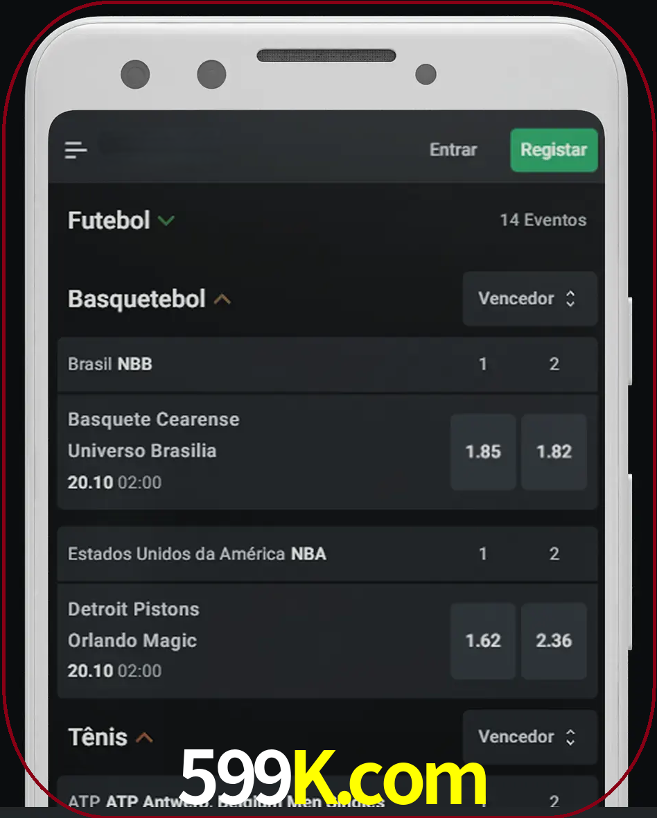 Aposte e assista aos esportes em formato ao vivo.
