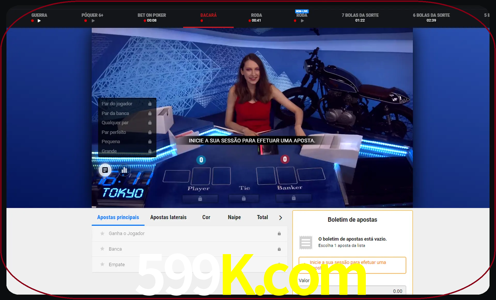 Jogar Betgames intrigantes com verdadeiros dealers.