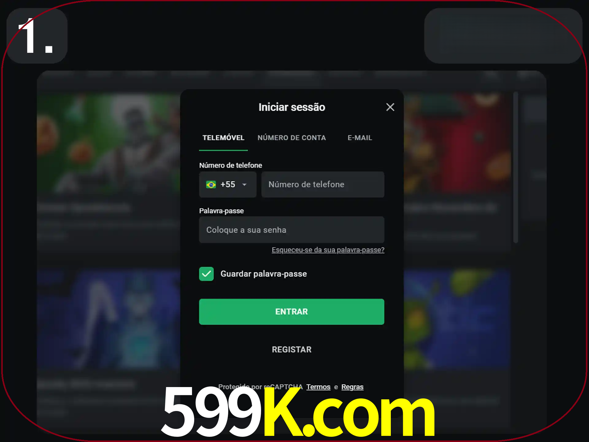 Acesse o site.